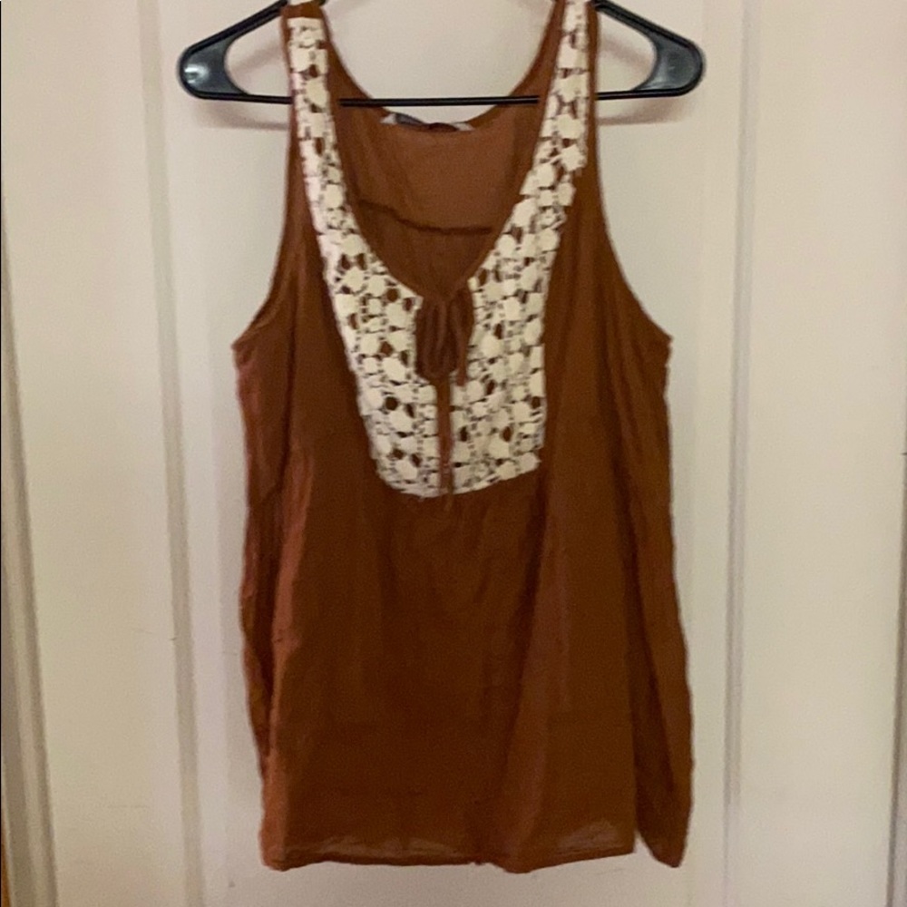 Old navy gold/brown tank
